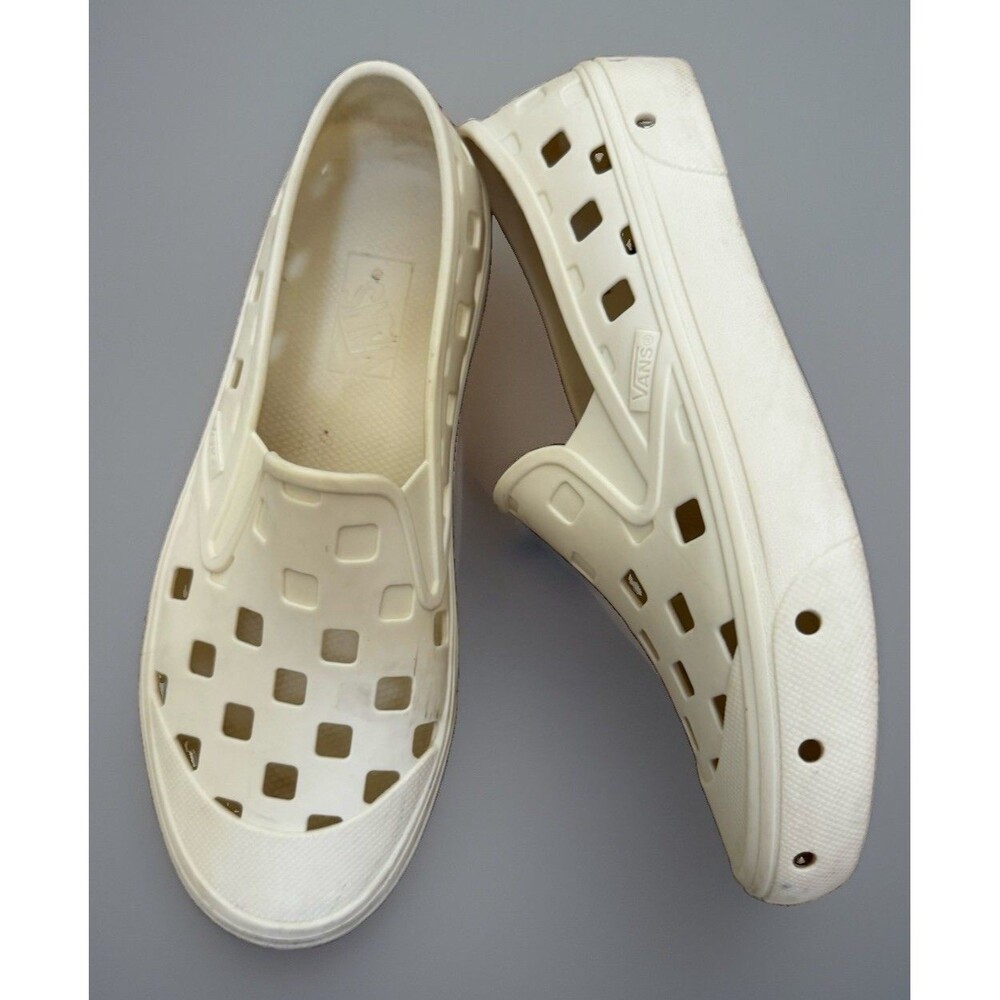 VANS Slip-On Trk Water Shoe Marshmallow VNOA5HF8FS8 M5 W6.5